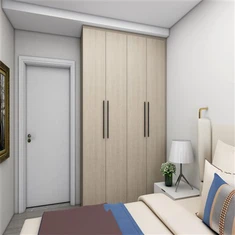 Armoire à portes en aluminium