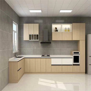 Armoire en aluminium en forme de L
